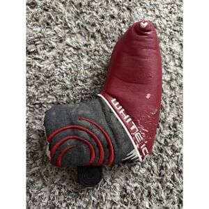 Putter Head Cover Odyssey White Ice Red Black White Golf‎ Club Headcover